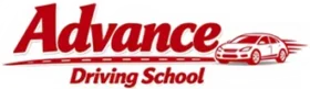 advance driving school logo